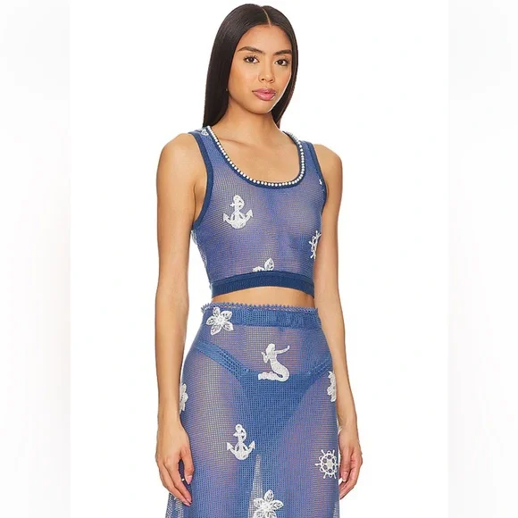 Agua Bendita Blue Sheer Nautical Set - Picture 3 of 6